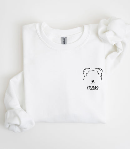 Custom Pet Ears Sweatshirt- Unisex Heavy Blend™